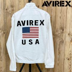 AVIREX ABbNX STAND FULL ZIP JACKET U.S. FLAG WPbg AE^[ u] X^htWbvWPbg Y 