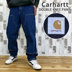 �������� Carhartt �J�[�n�[�g WIP ���C�h�V���G�b�g �_�u���j�[�p���c Double Knee Pant WIP I032699 �f�j���p���c  �����Y �u�����h