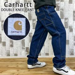 �������� Carhartt �J�[�n�[�g WIP ���C�h�V���G�b�g �X�g�[���E�H�b�V�� �_�u���j�[�p���c Double Knee Pant stone washed