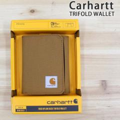 �������� Carhartt �J�[�n�[�g �i�C�����_�b�N �O�܂���z 700D Nylon Duck Trifold Wallet �E�H���b�g ���z B0000661 WW0661 �����Y 