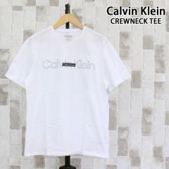  Calvin Klein JoNC CK SeNX`[h{bNXN[lbNTVc SS CK LOGO TEXTURED BOX CREWNECK TEE 40E