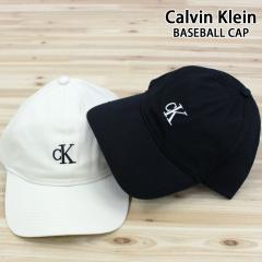�������� Calvin Klein �J���o���N���C�� CK ���m�O�����h�J�x�[�X�{�[���L���b�v MONOGRAM EMBROIDERY BASEBALL CAP �X�q �L���b�v �R�b