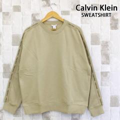 �������� Calvin Klein �J���o���N���C�� CK �J���o���N���C�� ���S�e�[�v �N���[ LS CALVIN KLEIN LOGO TAPE CREW 4R0007S �X�E�F�b�g�V