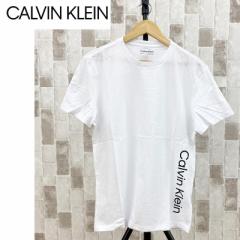 送料無料 Calvin Klein カルバンクライン CK サイドシームロゴクルーネックTシャツ メンズ ブランド ゆうパケ