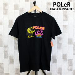 送料無料 POLeR ポーラー ウンガ ブンガ 半袖Tシャツ UNGA BUNGA TEE トップス ロゴT 綿 コットン ロゴ メンズ アウトドア ブランド 通販