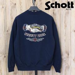  Schott Vbg SHAKE HAND SNAKE CREW SWEAT 782-5232002 VFCNnh Xl[N N[lbNXEFbg g[i[ 