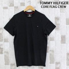 �������� TOMMY HILFIGER �g�~�[ �q���t�B�K�[ �����|�C���g�h�J �N���[�l�b�NT�V���c CORE FLAG CREW �����s�V���c �g�b�v�X 09T3139 ��