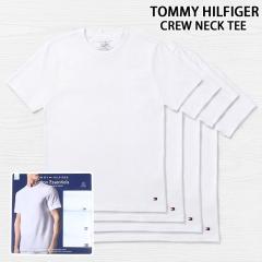 �������� TOMMY HILFIGER �g�~�[ �q���t�B�K�[ �N���[�l�b�N ����T�V���c 4���g S/S CREW NECK 4PK �����s�V���c �g�b�v�X 09T4559 ����