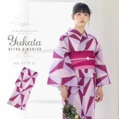 夏新作＞岡重 浴衣 LLサイズ ブランド浴衣単品 「ピンポンマム（9OY-05