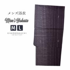  Y Piuj Men`s Yukata (K-131) ΐFɃO[̕ςiqvM L Y j jp 䂩 yukata y