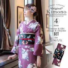 �􂦂钅�� �Z�b�g�u�������F�X�g���C�v�u�[�P �v�����{���ܑсF�� �S���vKIMONOMACHI �I���W�i�� �����ƑтƑїg���Ƒђ��߂�4�_�Z�b�g 