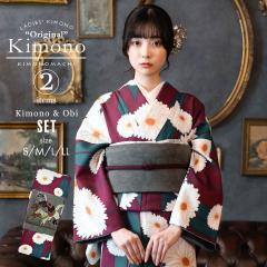 �􂦂钅�� �Z�b�g�u�������F��H���ɋe �Ԏ��F�{���ܑсF���הn�vKIMONOMACHI �I���W�i�� �����Ƒт�2�_�Z�b�g �T�C�YS/M/L/LL �R�[�f�B