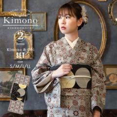 �􂦂钅�� �Z�b�g�u�������F�ۉԍX�тɕH �D�֐F�{���ܑсF������vKIMONOMACHI �I���W�i�� �����Ƒт�2�_�Z�b�g �T�C�YS/M/L/LL �R�[�f