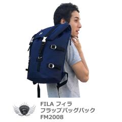 FILA �t�B�� ��^�X�N�G�A�^�C�v �t���b�v�o�b�O�o�b�N FM2008 �yIR�z