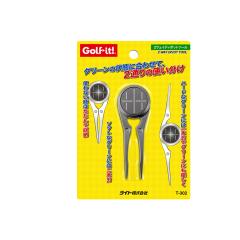 ���C�g 2 WAY divot tool 2 �E�F�C �f�B�{�b�g �c�[�� �u���b�N T-302 �yIR�z