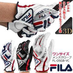 �y�|�C���g10�{ �Ҍ��z FILA GOLF �t�B���S���t �����Y �����T�C�Y �O���[�u FL-OSGB-VC �E�� ���� �t���[�T�C�Y �� ����Ȃ� �t�B�b�g��
