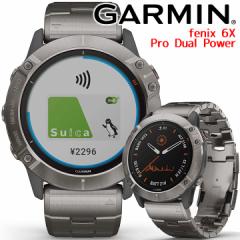 X}[gEHb` K[~ GARMIN fenix 6X Pro Dual Power Ti Gray Titanium (010-02157-5A) yT[rXz jO oR St