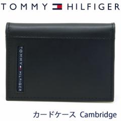 トミーヒルフィガー カードケース TOMMY HILFIGER カード入れ 名刺入れ メンズ ブラック 31TL20X026-001 BLACK