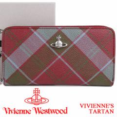 ヴィヴィアンウエストウッド 財布 ヴィヴィアン Vivienne Westwood ラウンドファスナー長財布 レディース メンズ チェック 51050023 VIVI