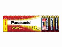 【送料無料】Panasonic(パナソニック) アルカリ乾電池 単三型（1.5V）12本組 LR6XJ/12SW 1ケース30パック（360本）