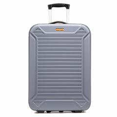 【送料無料】キヨラカ 圧縮できる スーツケース AD-S01 シルバー