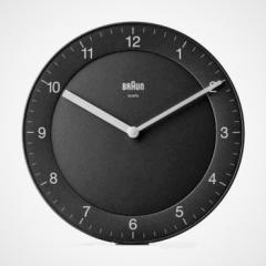 yzuE NbN Ǌ|v Wall Clock BC06B AiO EH[NbN BRAUN