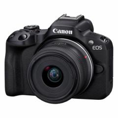 キヤノン カメラ EOS R50 RF-S18-45 IS STMレンズキット ミラーレスカメラ EOSR50BK-1845ISSTMLK ブラック