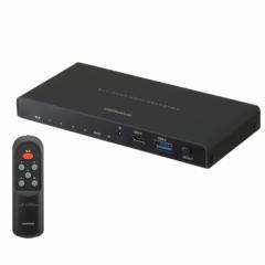 O[nEX HDMIZN^ 4K60fPsΉ HDMIZN^ HDMI~3 Type-C~1 GH-HSWH4-BK ubN