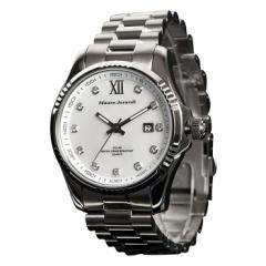 【送料無料】マウロジェラルディ 腕時計 ソーラー ジルコニア 10気圧防水 カレンダー MJ037-3