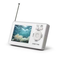 OVER TIME �h�� 3.2�C���` �|�[�^�u���e���r �����Z�O TV���W�I OT-1WPT30TE �_�C�A�����h�w�b�h �����Z�O�e���r FM���W�I �h���e���r ��