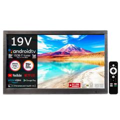 OVER TIME �t���e���r android���� 19�C���`�|�[�^�u���X�}�[�gTV OT-PST19AK �u���b�N �_�C�A�����h�w�b�h