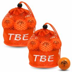 【即納】【セット】TOBIEMON ゴルフボール 飛衛門 公認球 パールボール 2ピース 2ダースセット計24球 T-2PO-2SET パールオレンジ