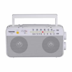 【送料無料】東芝 FM/AMステレオラジオ LEDライト搭載 TY-AR66-W ホワイト
