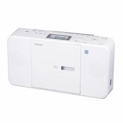 【送料無料】東芝 CDラジオ TY-C301-W ホワイト