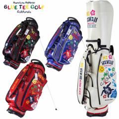 BLUE TEE GOLF �u���[�e�B�[�S���t HI HAWAII �n���C 9�C���` �X�^���h�t�� �L���f�B�o�b�O �S4�F �V���� �v���[���g