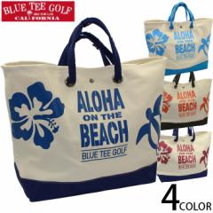 BLUE TEE GOLF �u���[�e�B�[�S���t �A���n �I���U �r�[�` ��^ �g�[�g�o�b�O  B1018