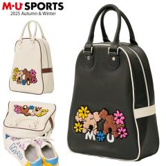 2025年 秋冬新作 MU SPORTS MUスポーツ ゴルフ シューズケース