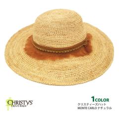 Christys HAT �X�q ���K�i �N���X�e�B�[�Y�n�b�g �΍L�n�b�g ����� ���D�X MONTE CARLO �i�`������ ch-ccs902 �X�q ���f�B�[�X �t�� U