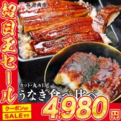 カットうなぎ 5食 巨大鰻 1尾 セット 鰻 ウナギ かばやき 鰻蒲焼 ひつまぶし 母の日 ギフト プレゼント