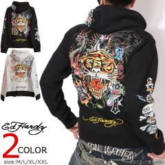 M�T�C�Y�̂݃��X�g1�_�����Ă����i�I�݌Ɍ���Z�[�� SALE 30%off Ed Hardy �G�h�n�[�f�B�[ �t��ZIP�p�[�J�[ (EDH-2406)�y���������z���� 