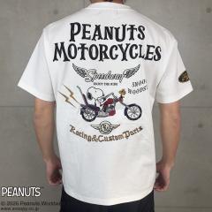 FLAG STAFF SNOOPY �R���{ ���� T�V���c (462020) �y���������z�t���b�O�X�^�b�t �X�k�[�s�[ TEE �h�J