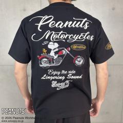 FLAG STAFF SNOOPY �R���{ ���� T�V���c (462021) �y���������z�t���b�O�X�^�b�t �X�k�[�s�[ TEE �h�J