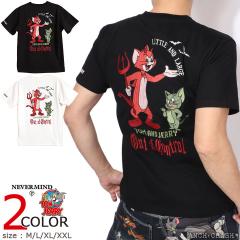 �g���ƃW�F���[ ����T�V���c (TJN-2604) �y���������zTOM AND JERRY NEVERMIND �h�J TEE