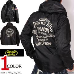 VANSON ���S���E�B���O �i�C���� 3WAY �W���P�b�g (NVJK-2503) �y���������z�u���b�N �o���\�� �h�J ���b�y��