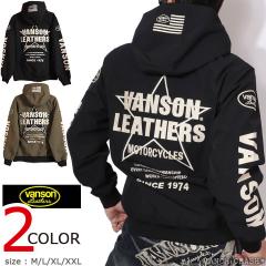 VANSON ���S���X�^�[ �O�w�X�g���b�` �p�[�J�[ (NVSZ-2603) �y���������z�o���\�� �h�J ���b�y��