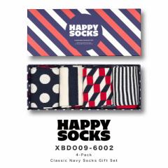 4Zbg Happy Socks C jZbNX Y fB[X 4-Pack Classic Navy Socks Gift Set hbg {[_[ bh Mtg{bN