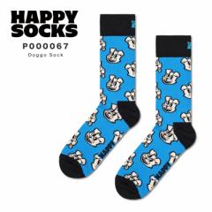 Happy Socks 23~29.5cm C jZbNX Y fB[X Doggo Sock   X}C }`J[ CXg rrbh W[ A