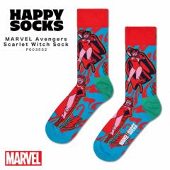 happy socks nbs[\bNX Mtg MARVEL Avengers Scarlet Witch Sock }[x AxW[Y XJ[bg EBb` P003592 C