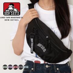 BEN DAVIS LOGO TAPE WAISTBAG CL BDW-9274CL EGXgobO {fBobO AEghA tFX Jo obO  ubN O[ p[