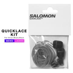 SALOMON �T������ QUICKLACE KIT �V���o�[ �t���[�T�C�Y �C�Ђ� �����p �\�� �X�j�[�J�[ �u�[�c �A�E�g�h�A �n�C�L���O �g���b�L���O �o
